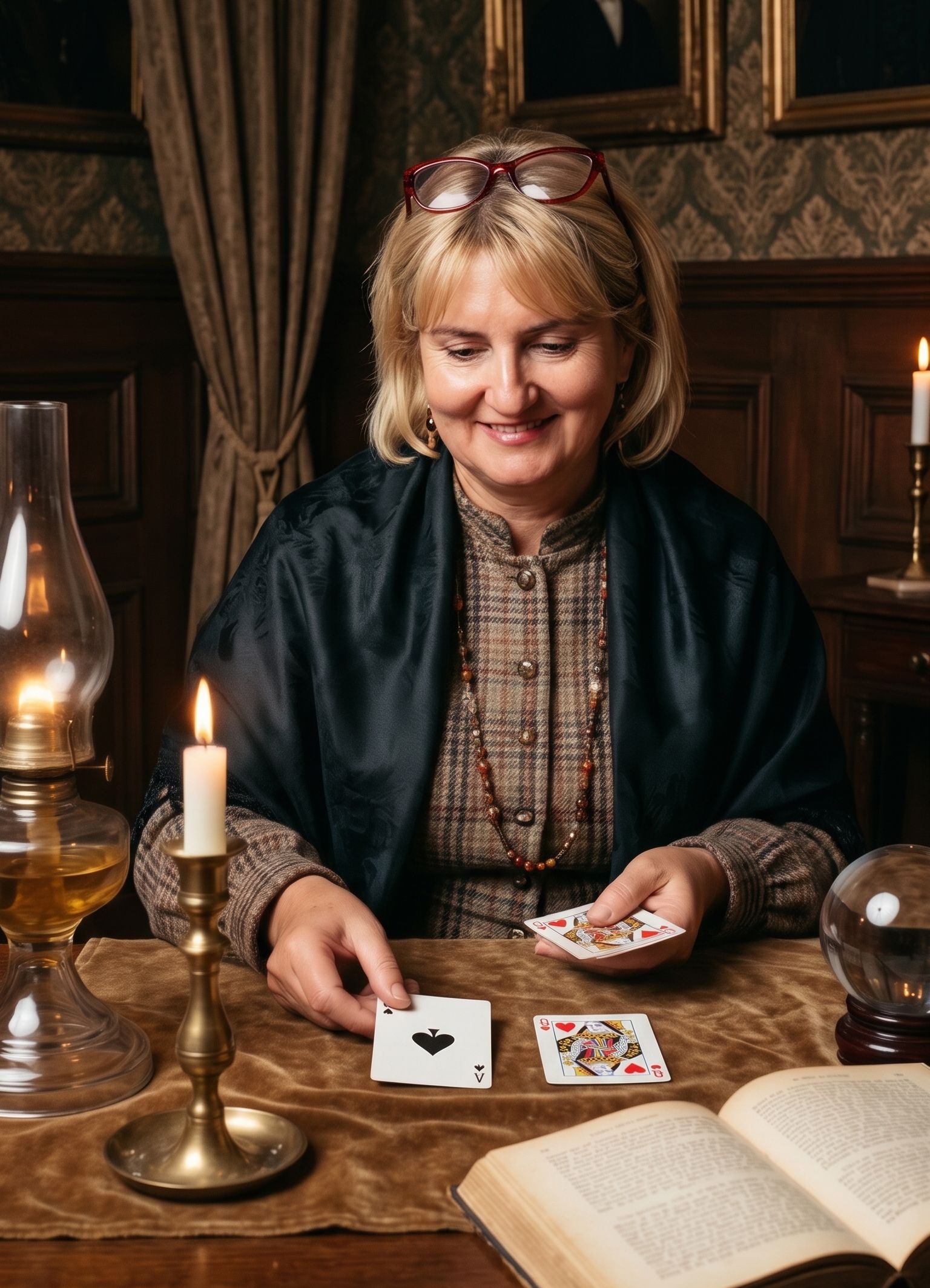 Wróżka Emma z kartami klasycznymi